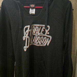 Harley Davidson women hoodie bling